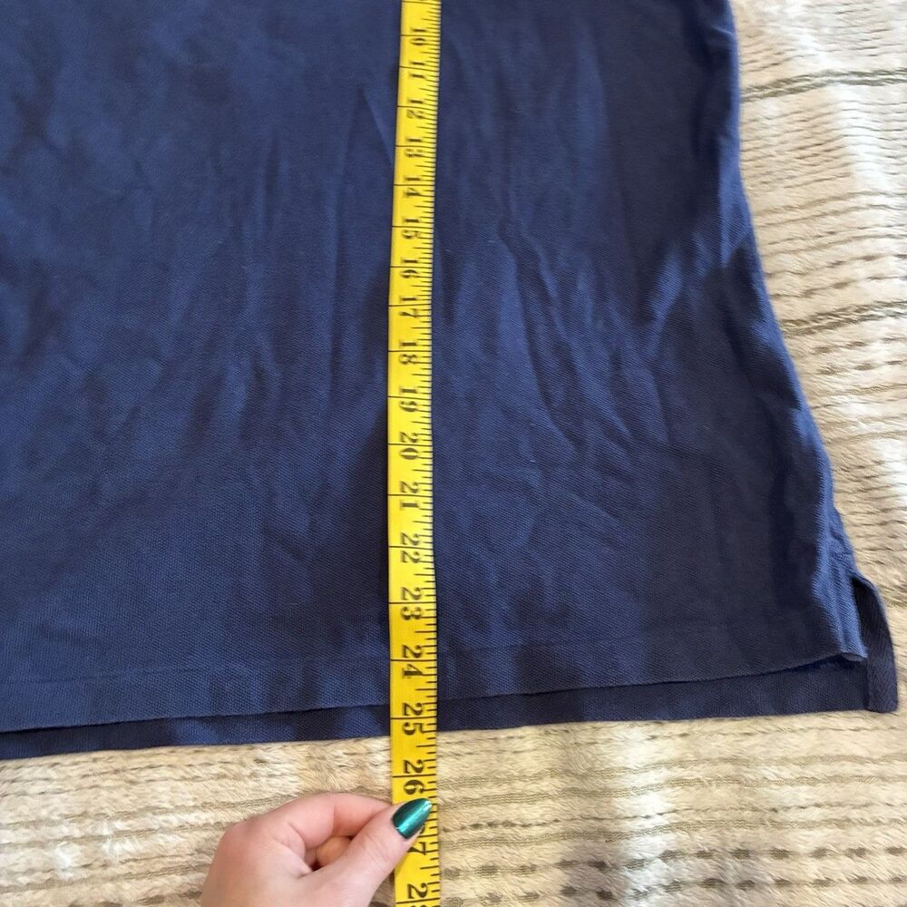 Ralph Lauren Sport Woman’s Classic Mesh Polo Shirt Blue Sz XLarge VTG #2 - Picture 4 of 9